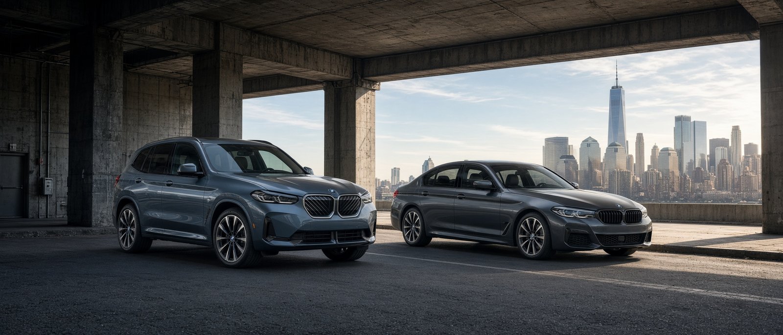 BMW 5 Series and BMW iX3