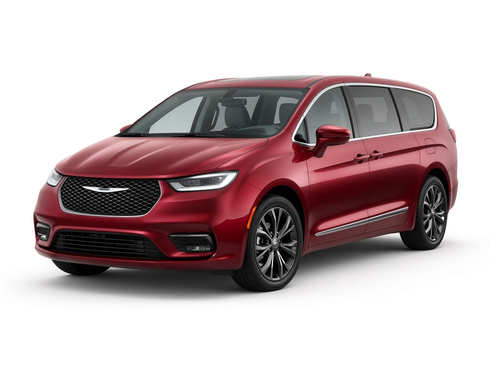 Chrysler Pacifica Pinnacle in red