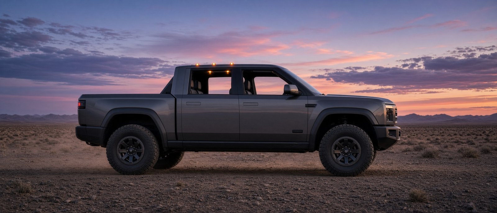 HUMMER EV side profile