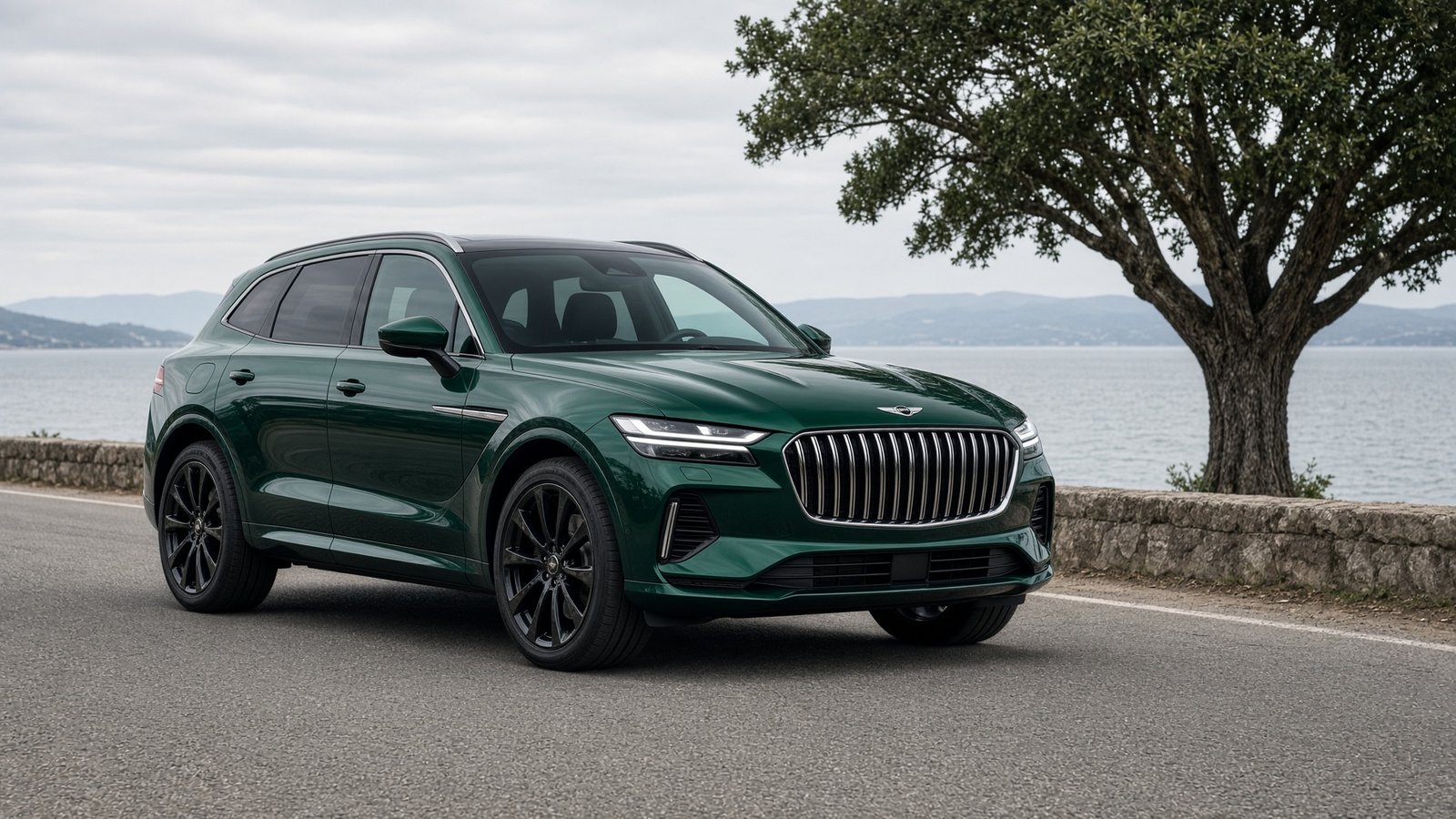 Emerald green 2027 INFINITI QX60 luxury crossover SUV