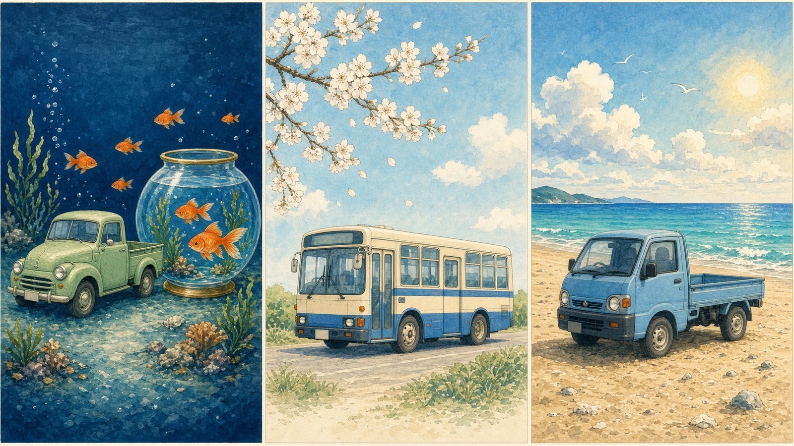 ISUZU illustrated wallpapers