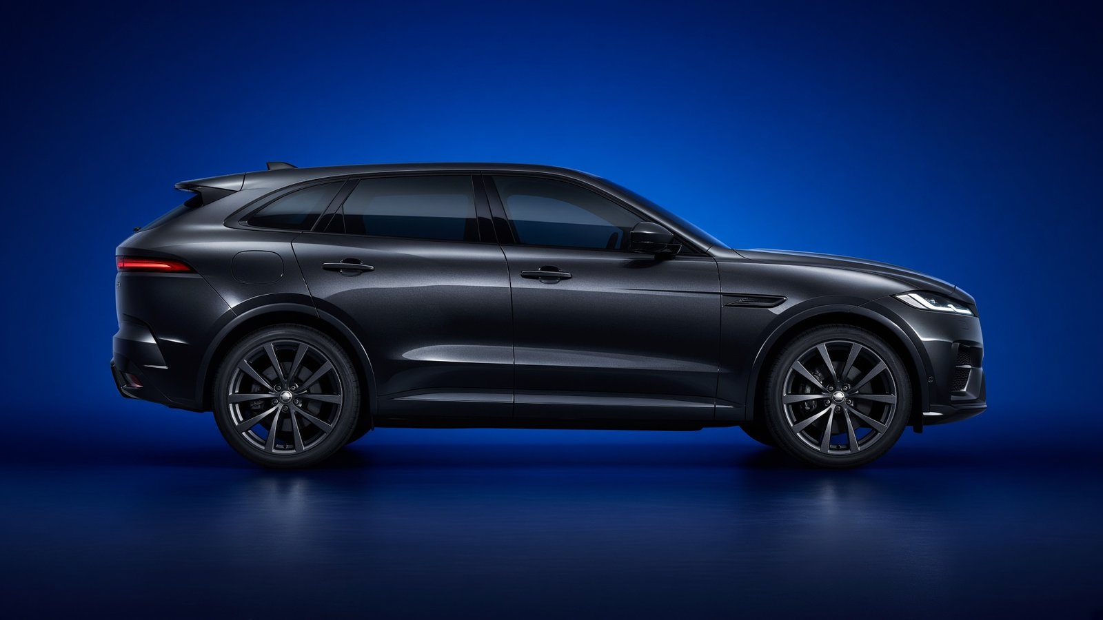 Jaguar F-PACE luxury performance SUV, side profile