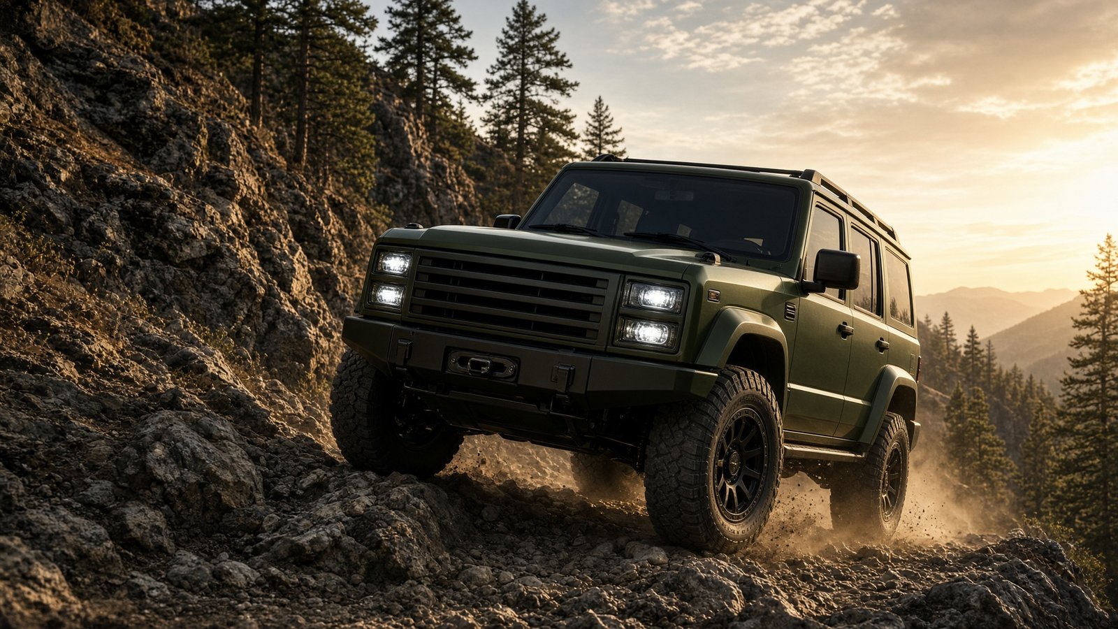 2026 Nissan Armada on a mountain trail